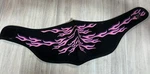 Collar Motorcycle Mask Zanheadgear Half Face Pink Flames. Fixed Price $8.00.