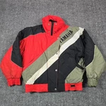 Vintage Yamaha Sportswear Jacket Womens Medium Multicolor Bomber Motorcycle. Fixed Price $60.29.