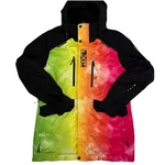 Fxr Women Aerial Jacket Black Multicolor Size 8 Hooded Insulated Snow Coat. Fixed Price $99.00.