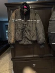 Vintage 90 Yamaha Jacket Mens Large Black Red Maxim Wear Snowmobile Bomber. Fixed Price $85.00.