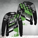 Personalized Name Men's Arctic Cat Logo Long Sleeve Shirt All Size S-5XL. Fixed Price $31.99.