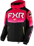 Fxr Helium Youth Snow Jacket Black/raspberry Fade/hi-vis. Fixed Price $179.99.