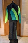 Vintage Arctic Cat Articwear Snowmobile Lined Jacket Bibs Thinsulate Set. Fixed Price $129.98.