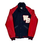 Wb Texas Letter Jackets Varsity - Medium Navy Leather. Fixed Price $71.18.