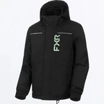 Fxr Youth Kids Kicker Black/lt. Sage Winter Jacket Parka Coat 6 Or 8 -new. Fixed Price $159.99.
