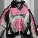 Castle X Racewear Switch Snowmobile Jacket Women Pink White Insulated Coat. Fixed Price $69.99.