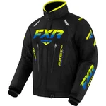 Fxr Snowmobile Mens Team Insulated Jacket Black/hivis-blue Fade. Fixed Price $559.01.