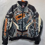 Castle X Switch Special Edition Mens Snowmobile Jacket Medium Graphic Insulated. Fixed Price $74.99.