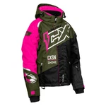 Castle X Code Womens Jackets Lg Olive/black/pink Glo. Fixed Price $324.99.