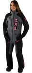 Fxr Recruit F.a.s.t. Insulated Womens Snow Monosuit Charcoal/pink. Fixed Price $544.99.
