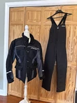 Arctic Cat Women S Iron Dog Advantage Black Riding Jacket And Bib. Fixed Price $450.00.