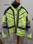Firstgear Kilimanjaro Womens High Visibility Motorcycle 2-1 Jacket Coat Size Xl. Fixed Price $95.99.