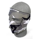 Urban Grey Black White Camouflage Military Face Mask Paintball Biker Atv. Fixed Price $12.95.