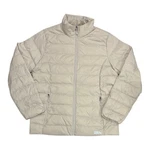 Women Eddie Bauer 650 Down Packable Lightweight Quilted Puffer Ski Jacket Crem. Fixed Price $39.90.