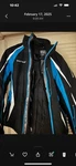 Women Motorfist Cold Wear Snowmobile Jacket And Bibs. Fixed Price $300.00.