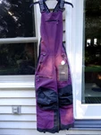 Tobe Ekta Bib Purple Plum Color Winter Sports Women's 2X Small New. Fixed Price $66.95.