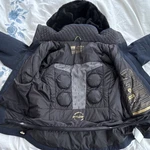Helly Hansen H2FLOW Ski Jacket Windproof Waterproof Insulated Hooded Navy Womens. Fixed Price $175.00.