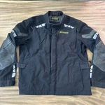 Klim Gore-tex Parka Full Zip Jacket Black Size 2XL Reflectors Pockets Cordura. Fixed Price $275.00.