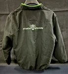 Vtg Arctic Cat Fleeced Lined Jacket Zipper Closure Black Green Womens Sz C14 16. Fixed Price $20.99.