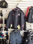 Castle Women Snowmobile Powder Jacket Black/pink Glo Size 1W-SOME Fading. Fixed Price $189.99.