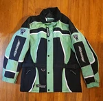 Vtg Cat Arcticwear Snowmobile Jacket Coat Green & Black Mens Vtec Read. Fixed Price $50.36.