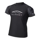Slippery Rashguard Short Sleeve Black/camo X-small 3250-0135. Fixed Price $39.61.