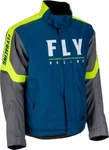 Fly Racing Outpost Jacket Blue/hi-vis Med Windproof Water Resistant 470-4145M. Fixed Price $219.95.