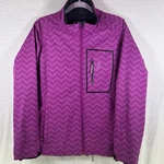 Dsg By Divas Snow Gear Ski Jacket Purple Softshell Womens Xl Chevron. Fixed Price $21.24.