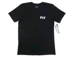 Fly Racing Men's Military T-shirt Size Medium Black Mtb Bmx. Fixed Price $13.96.