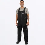 Fxr Racing Black Vapor Pro Tri-laminate Bib Pants 232104-1000-10. Fixed Price $519.99.