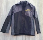 Kid's Cb Sports Ski Jacket W/hood Black&gray Child's Size Small (8) Cold Winter. Fixed Price $12.79.