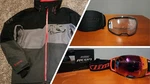 Klim Powerxross Pkg - Jacket And Aeon Goggles Size Ashphalt Gray. Fixed Price $400.00.