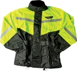 Fly Racing Street Two-piece Rain Suit (xxx-large) (black/hi-viz Yellow). Fixed Price $59.36.
