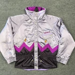 Vintage Nevica Ski Jacket Womens 8 Purple Premiere Neige Hooded Retro Insulated. Fixed Price $64.99.