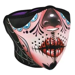 Zanheadgear Half Mask Neoprene Count (pack Of 1), Sugar Skull Reversible. Fixed Price $17.99.
