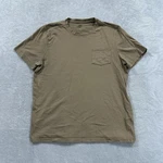 Dsg Tee Tshirt Men Medium Brown Chest Pocket Casual Lounge. Fixed Price $7.71.