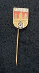 Coat Of Arms Prague Castle City Crest Heraldic Shield Pin Praha Czech Republic. Fixed Price $9.94.