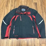 Vtg Y2K Polaris Goretex Red Snowmobile Jacket Ski Winter Insulated Men Medium. Fixed Price $59.99.