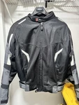 Castle Max Air 2 Mens Textile Motorcycle Jacket Black/charcoal/white 3XL. Fixed Price $185.00.