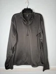 Cat Pullover Men 3XL Black 1/4 Zip Long Sleeve Arcticwear Shirt Flaw Read. Fixed Price $24.77.