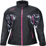 Arctiva Women's Pivot 7 Jacket Black/camo Gray/pink Xs 3121-0845. Fixed Price $179.95.