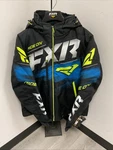 Fxr Boost Jacket Black/blue/hi-viz Yellow Large. Fixed Price $179.99.