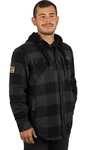 Fxr Timber Insulated Flannel Jacket Black/charcoal. Fixed Price $124.99.