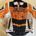 Arctic Cat Jacket Orange Youth Sz 10 Reflective 3M Thinsulate Platinum Child. Fixed Price $53.82.