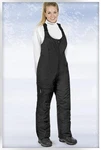 Women's Choko Flair Slim Fitted Snowmobile Bibs Black 3X 180418. Fixed Price $151.96.