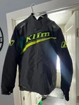 New Klim Mens Kaos Asphalt Hi Vis Snowmobile Jacket Size Xl. Fixed Price $299.00.
