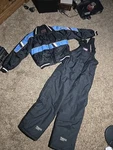 Vtg Yamaha Srx Snowmobile Racing Jacket Coat Gore-tex Pants Bibs Womens. Fixed Price $149.99.