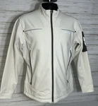 Ski-doo Softshell Fleece Snowmobile Jacket Brp Off White Women's Sz. Xl Coat. Fixed Price $28.04.