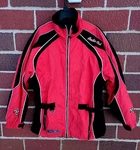 Arctic Cat Snowmobile Women's Racing Jacket Red V-tex Quilted Large. Fixed Price $54.00.