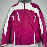Choko Design Snowmobile Ski Snowboard Alpine Pink And White Jacket. Fixed Price $79.00.